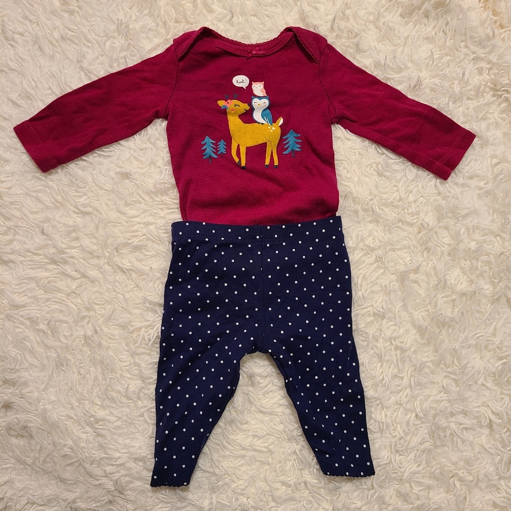 Two-piece Outfit for Baby Girl